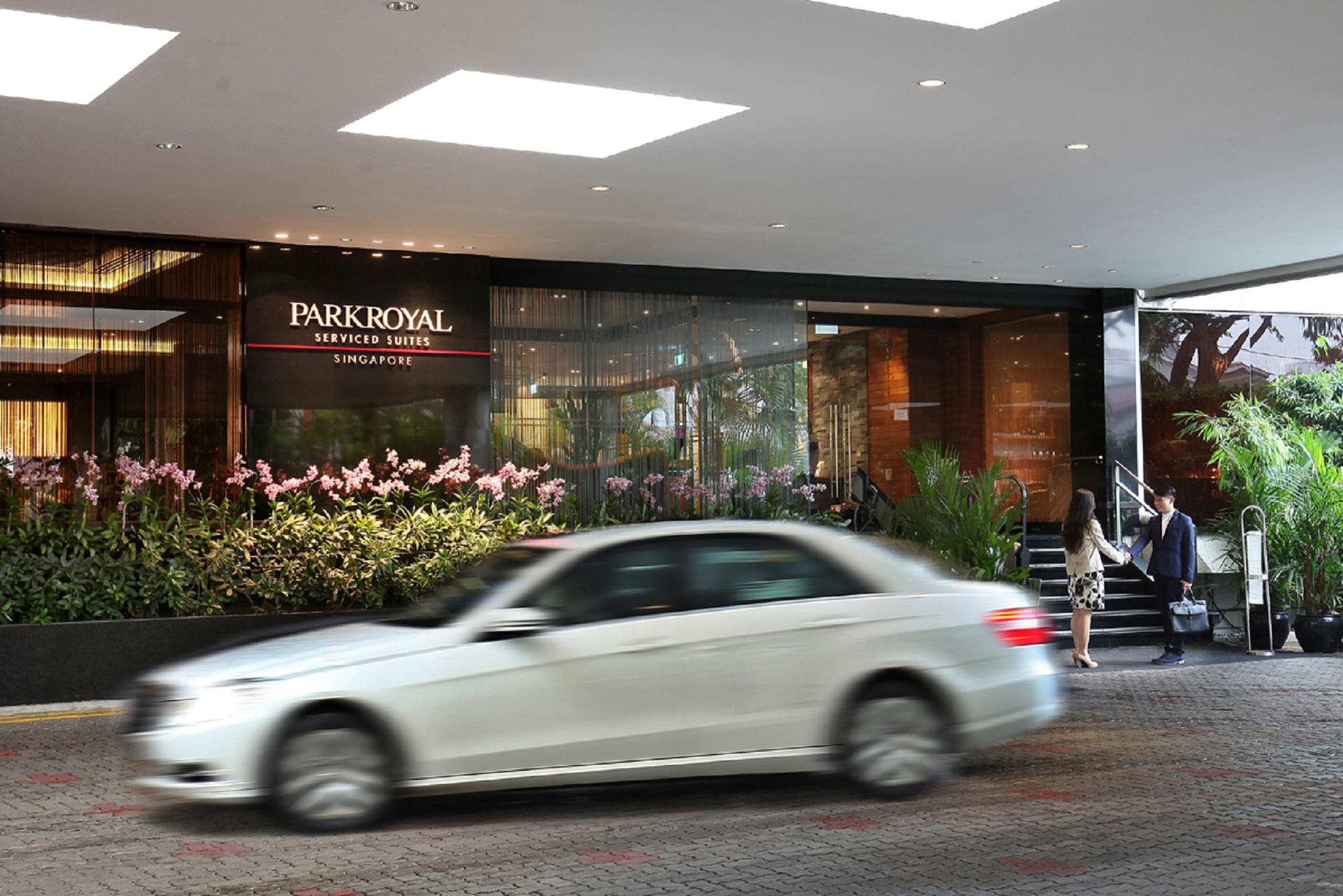 Parkroyal Serviced Suites Singapore Exterior foto